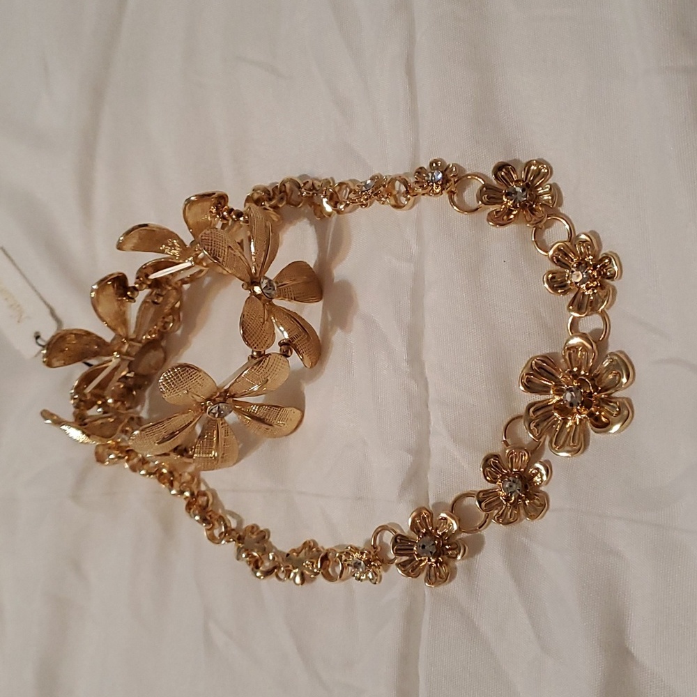 Natasha necklace & bracelet set